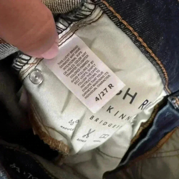 Lucky Brand High Rise Bridgette Skinny - Picture 8 of 10